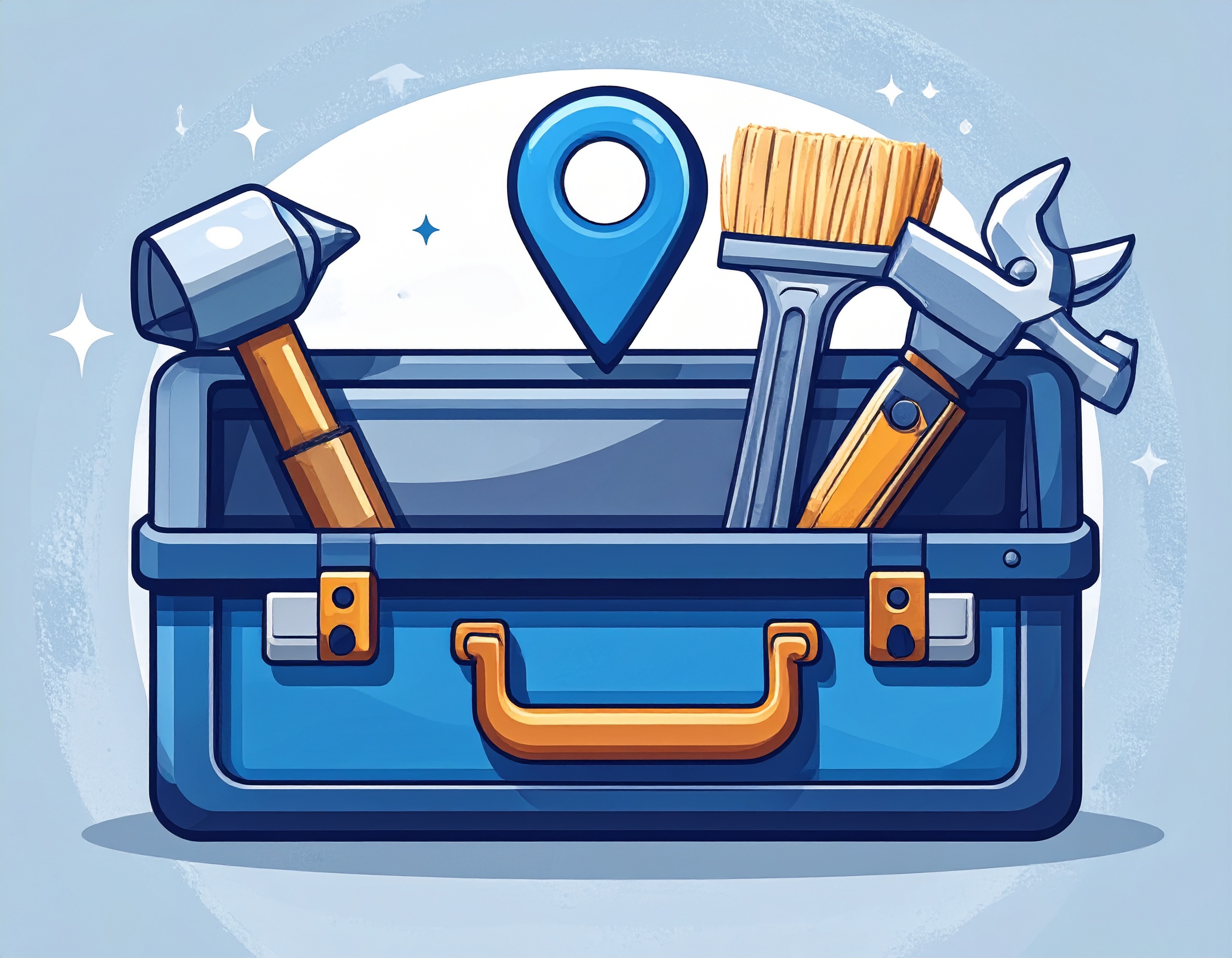 image artisan pour référencement local