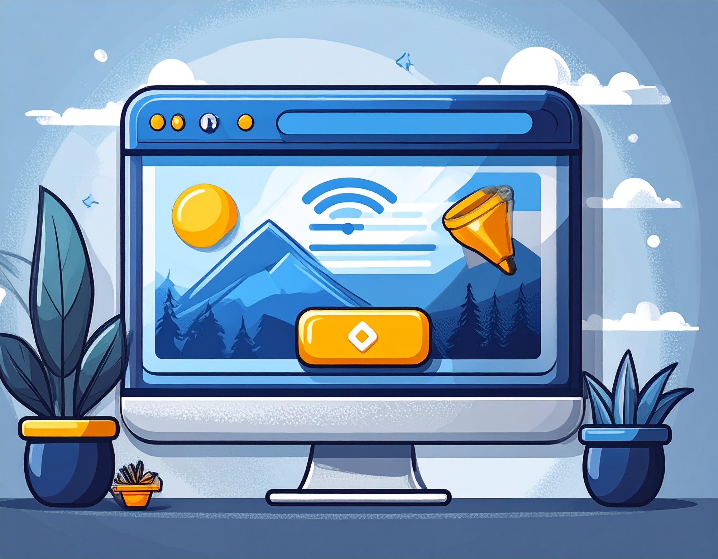 image service optimisation landing page