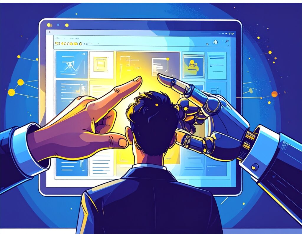 illustration de l'article guide seo ia